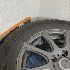 215/60 R16 95Q　DUNLOP　WINTER　MAXX　ホイール付き冬用タイヤ　4本の画像