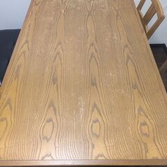 ダイニングテーブルのセットです。の画像