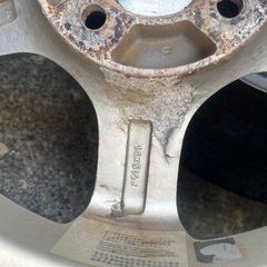 14インチ　アルミホイール付きスタッドレスの画像