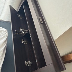 ニトリ　マットレス　と　ベットフレームの画像