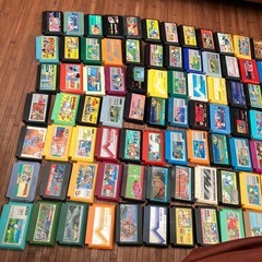 ファミコンソフト約93本　ダブり有りの画像