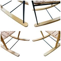 【REGASTOCK川崎店】IKEA イケア GRONADAL グローダナル ラタン ロッキングチェアの画像