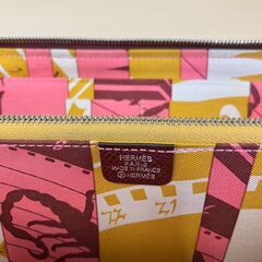 ★リユースのサカイ水戸店★ エルメス 長財布 赤 H×D×W クリーニング済み MT6241の画像