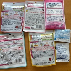 新品　キュピーベビーフード、サプリメント、母乳パットの画像