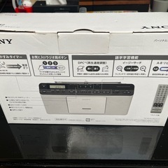 未使用品SONY パーソナルオーディオシステム　ZS-E80の画像