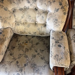 マルニ木工　金華山　チェア　1pソファ　オットマン付の画像