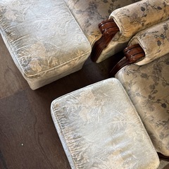 マルニ木工　金華山　チェア　1pソファ　オットマン付の画像