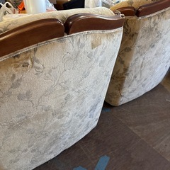 マルニ木工　金華山　チェア　1pソファ　オットマン付の画像