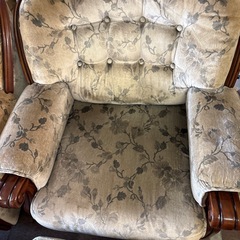 マルニ木工　金華山　チェア　1pソファ　オットマン付の画像