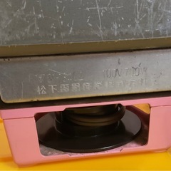 ☺️スチームアイロン  松下 アイロン NI7950  桃色  100V  700W  年式不明  の画像