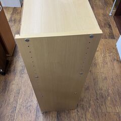 ★リユースのサカイ水戸店★  カラーボックス ライトブラウン H89×D30×W60 クリーニング済み MT6243の画像