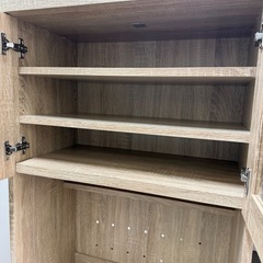 レンジボード　レンジ台　　ゴミ箱収納タイプの画像