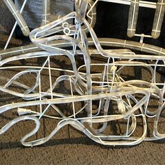 クリスマス用イルミネーション メリークリスマス トナカイはおまけの画像