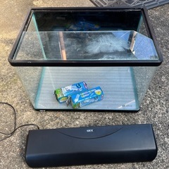 45cm 水槽セット　ライト　フィルターの画像