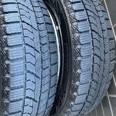 軽自動車スタッドレス2023年製造155ー65ー14インチ9部山の画像