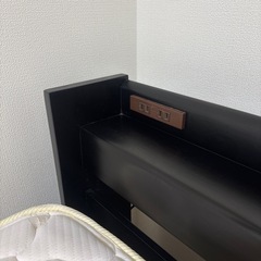 【価格相談可能】シングルベッド フレーム&マットレスの画像