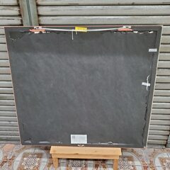 東京の有名ホテル展示品★大型絵画（101×93cm）の画像