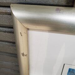 東京の有名ホテル展示品★大型絵画（101×93cm）の画像