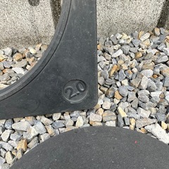 差し上げます！！ポール台座　カラーコーン重石　駐車場などに🚗の画像