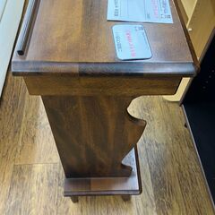 ★リユースのサカイ水戸店★ カリモク 電話代 ブラウン H70×D26×W27 クリーニング済み MT6247の画像