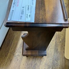 ★リユースのサカイ水戸店★ カリモク 電話代 ブラウン H70×D26×W27 クリーニング済み MT6247の画像