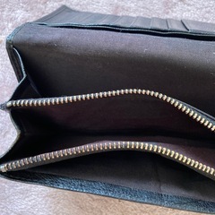 ディーゼル　長財布　折財布　ブラックレザーの画像