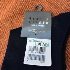 【未使用品靴下】Arnold Palmer ビジネス ソックス 25㎝ アーノルドパーマー メンズ 男性 レナウンの画像