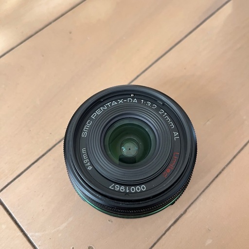 レンズ PENTAX smc DA 21mm F3.2 AL