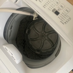 ニトリ 洗濯機2021年製の画像