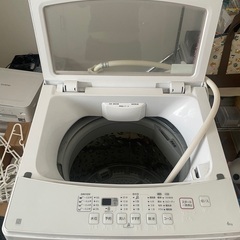 ニトリ 洗濯機2021年製の画像