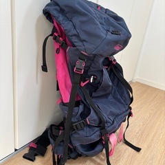 Coleman MiTrek 45L バックパック ネイビー/ピンクの画像