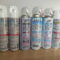 【新品未開封】トイレの消臭スプレー6本セット（スッキリエア3本・消臭元2本・消臭力1本）の画像