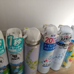 【新品未開封】トイレの消臭スプレー6本セット（スッキリエア3本・消臭元2本・消臭力1本）の画像