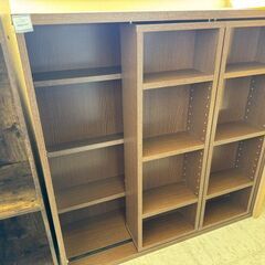 J3196【リユースのサカイ柏店】　スライド式　本棚　クリーニング済みの画像