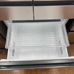 6ドア冷蔵庫　HITACHI R-HW54S　2023年製の画像