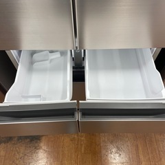 6ドア冷蔵庫　HITACHI R-HW54S　2023年製の画像