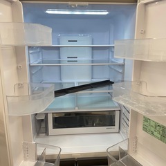 6ドア冷蔵庫　HITACHI R-HW54S　2023年製の画像
