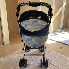 【取扱説明書、箱付き】アップリカ　ソラリア　ベビーカーの画像