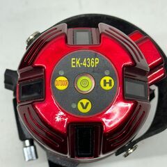 店頭引き渡し 中古 Fukuda レーザー墨出し器 EK-436P 動作確認済み 工具の画像