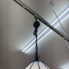 オーデリック　ステンドガラス吊り下げ照明　電球　【トレファク　川越店】の画像