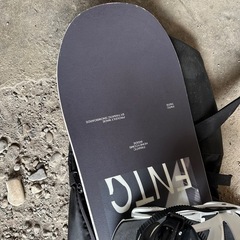 【フルセット】FNTC TNT スノーボード 使用3回 美品｜ビンディング・ブーツ・ケース付き の画像