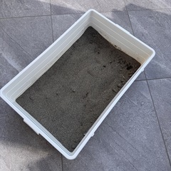 お家で砂場　入れ物付き　抗菌砂10kg　　　の画像
