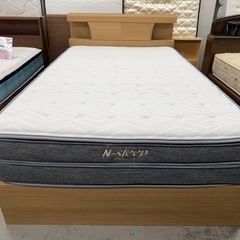 【愛品館 江戸川店 】 引き出し付き セミダブルベッド NITORI（ニトリ）の画像