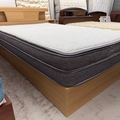 【愛品館 江戸川店 】 引き出し付き セミダブルベッド NITORI（ニトリ）の画像