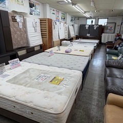 【愛品館 江戸川店 】 引き出し付き ダブルベッド NITORI（ニトリ）の画像