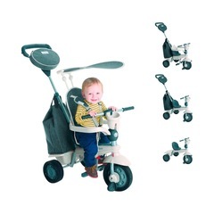 ほぼ新品　smarTrike 三輪車 グレー 収納バッグ付き　スマートライクの画像