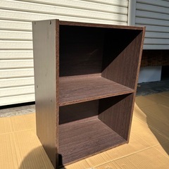 カラーボックス2ケース　現場、屋外、倉庫、ガレージ、部室などでの使用推奨の画像