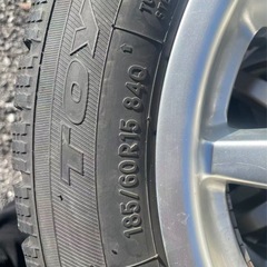 値下げ185/60R15タイヤホイールの画像
