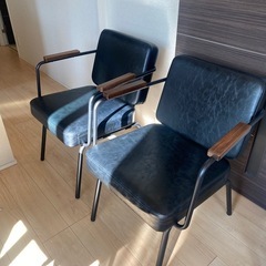 LOWYA ダイニングチェア2脚セットの画像