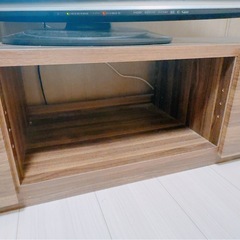 11/21まで！取引者きめます！コメントください！テレビ台　茶色【12月8-12日に取引希望】　の画像